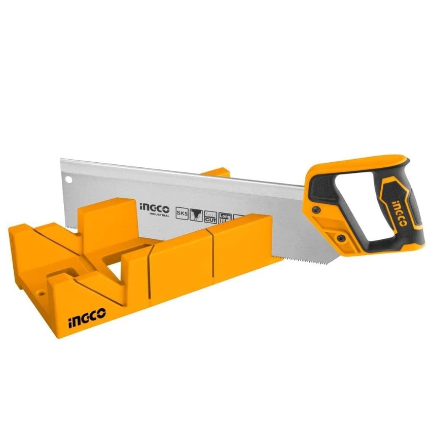 Ingco – Mitre Box and Hand Saw Set