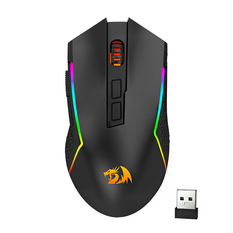REDRAGON Trident Pro 8000DPI RGB Gaming Mouse Black