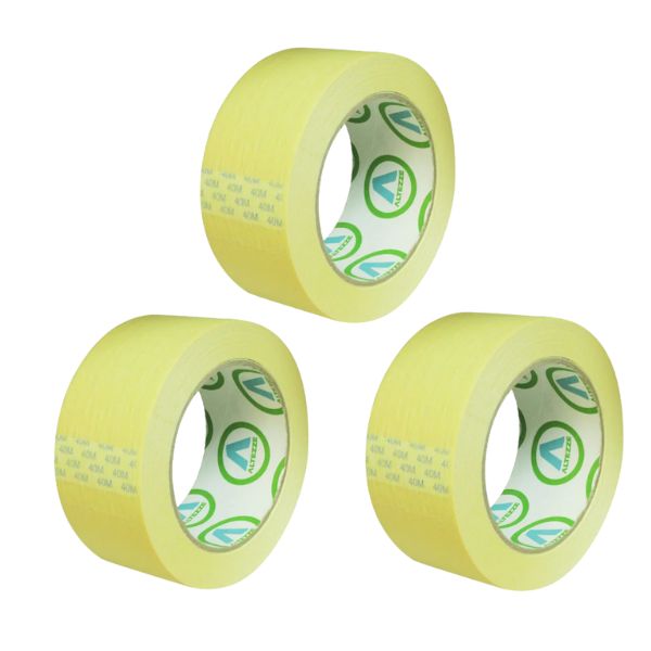 Tape Masking Hitemp Prof.Yellow 48mmx40M – Pack of 3