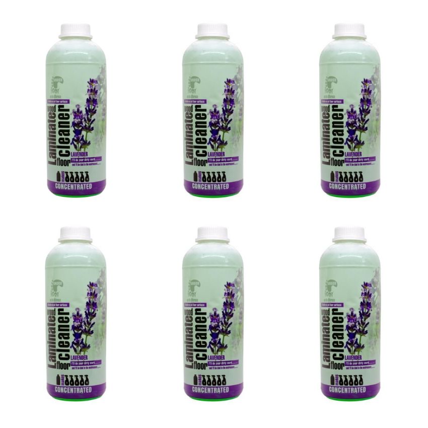 Under Foot-Laminated Wood Floor Cleaner Concentrated – 1L – Lavender – Pack of 6