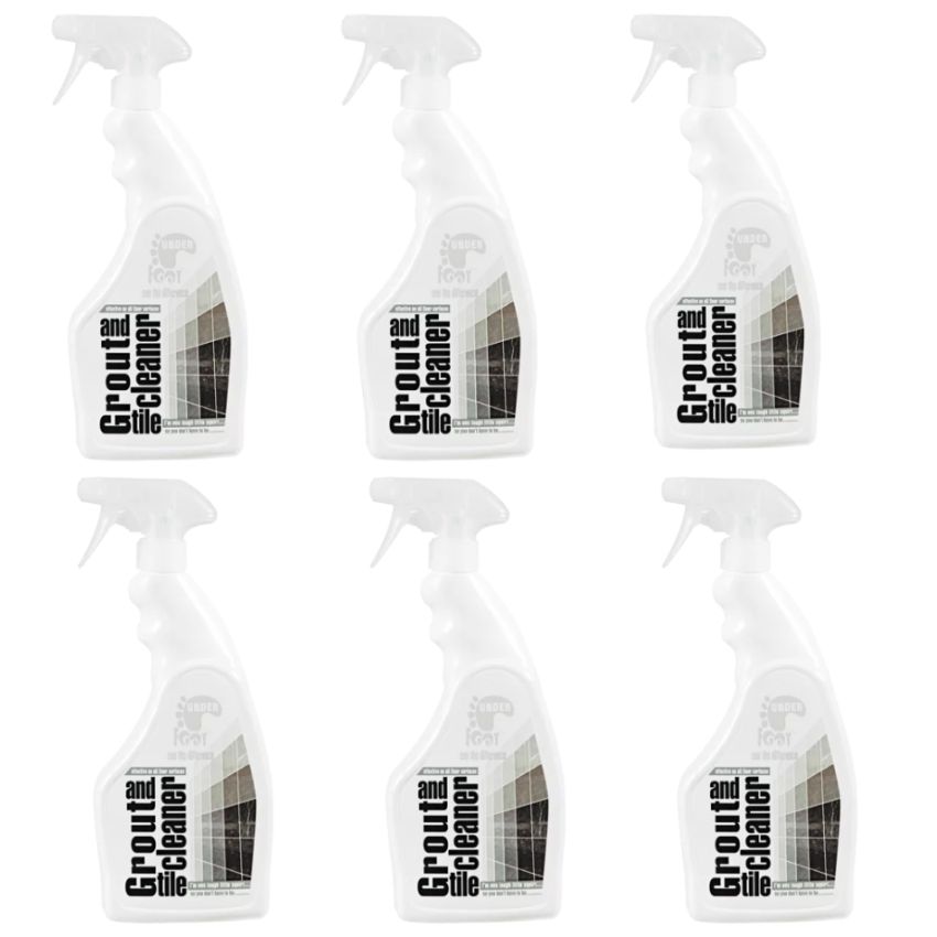 Under Foot – Laminate Grout and Tile Cleaner – 750ml – Pack of 6
