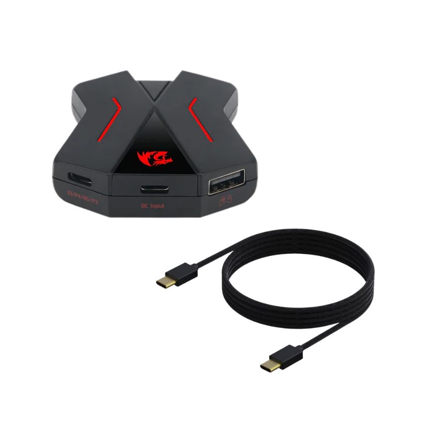 Redragon – ERIS Converter Box with Sparkfox – PS5 Type C Cable