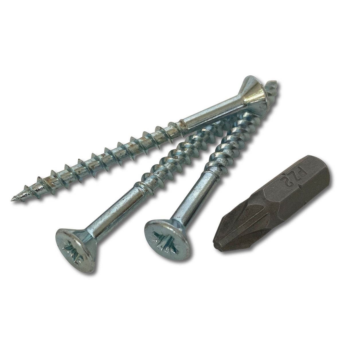 Ifasten CBC Pozi No6 ZP 3.5x16mm – 500 Pack With Bit