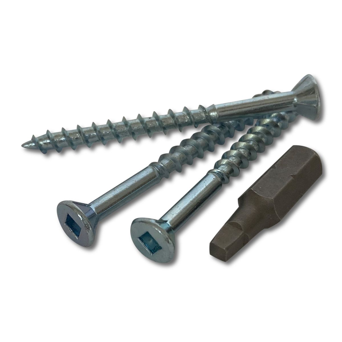 Ifasten CBC Square No8 ZP 4.2x16mm – 500 Pack With Bit