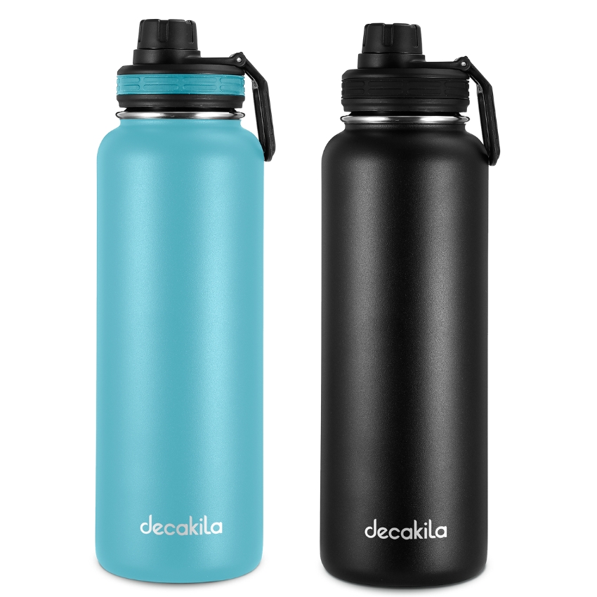 Decakila – Vacuum Flask Drinking Bottle – 1130ml – Set Of 2