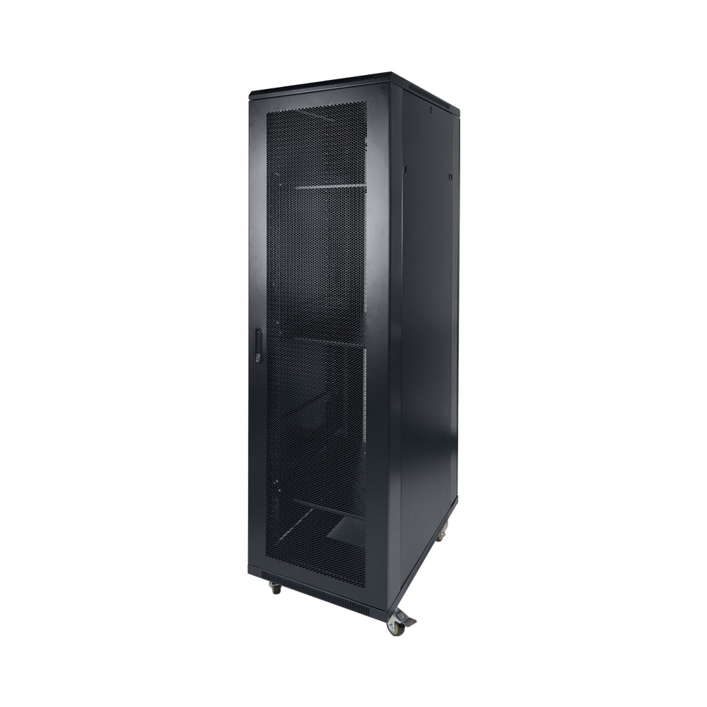 LinkQnet 42U Floor Standing Cabinet With Mesh Door
