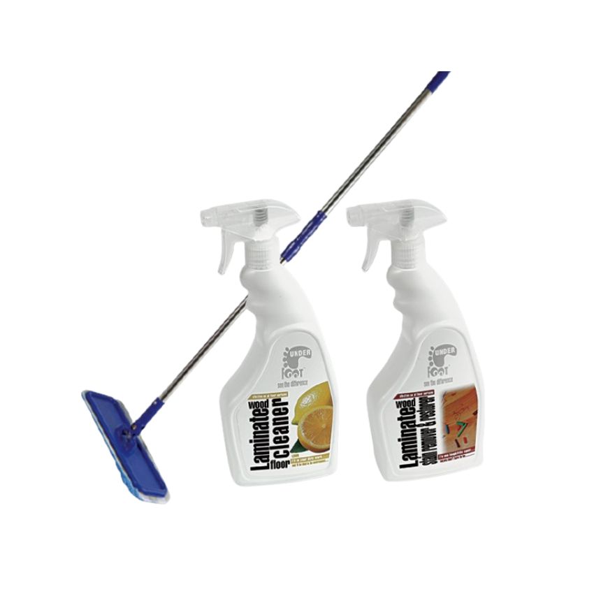 Under Foot – Laminate Wood Floor Cleaning Kit