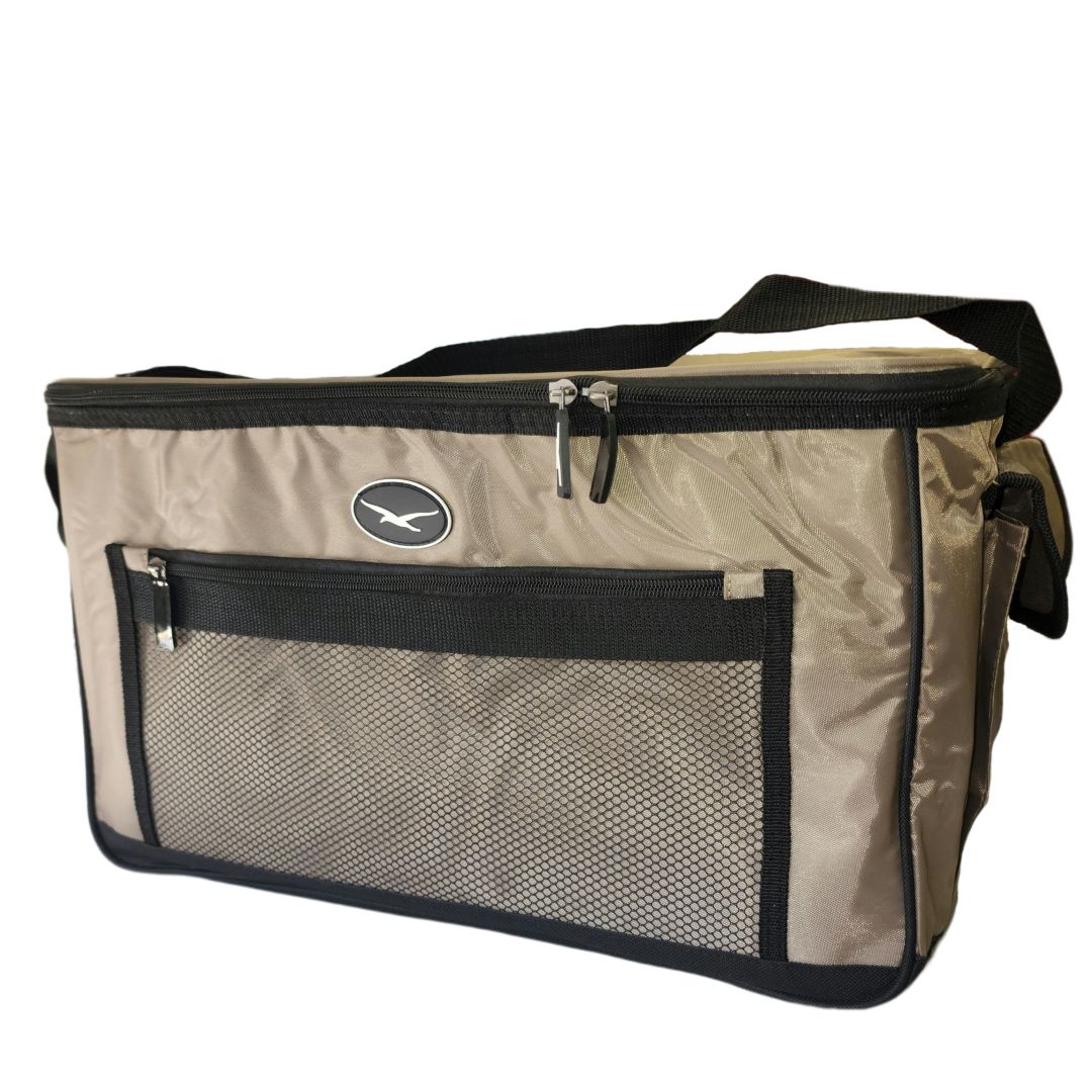 Seagull 48 Can (28Lt) Nylon Cooler Bag – Brown
