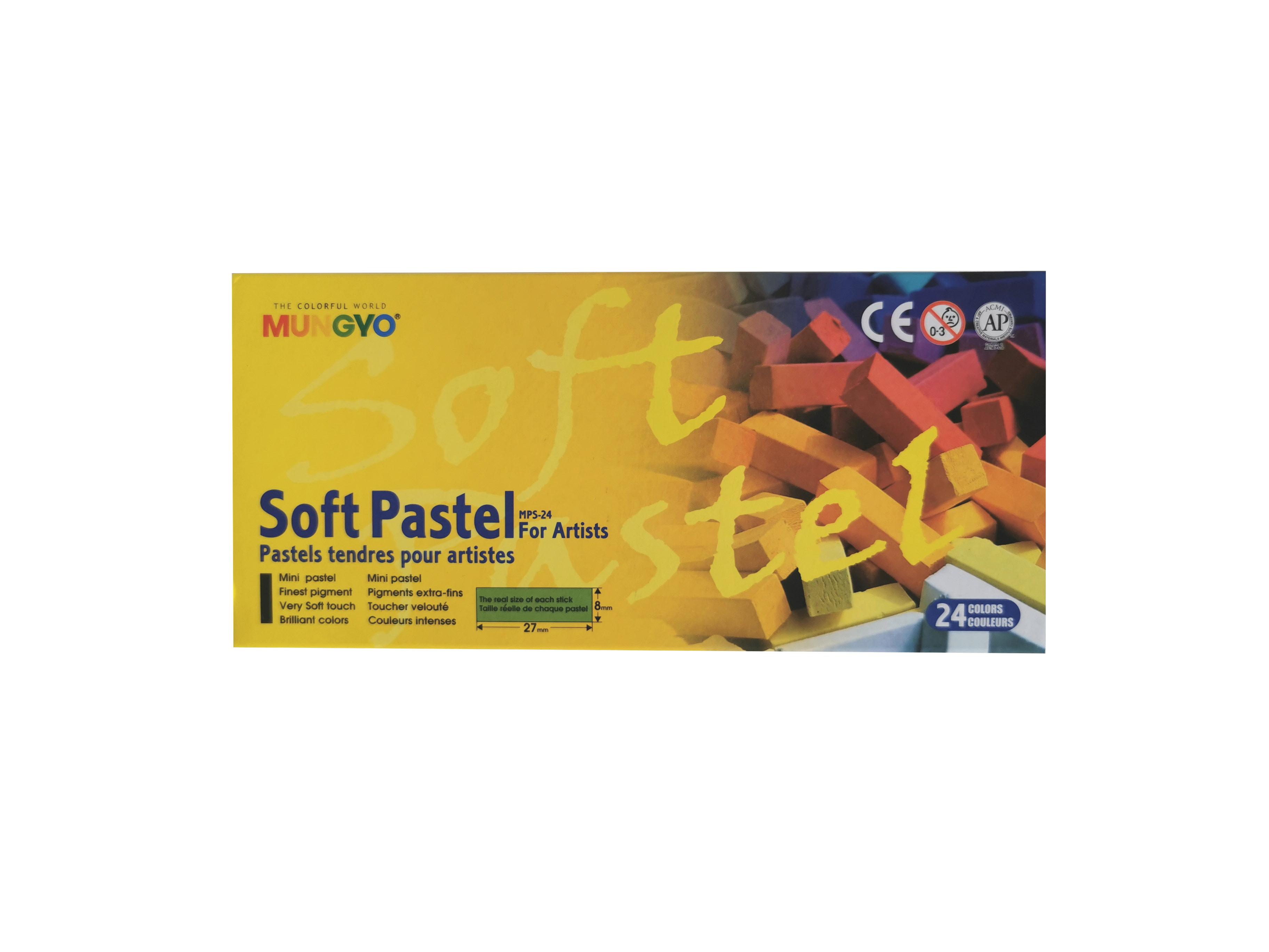 Mungyo Professional Soft Pastel Set of 24