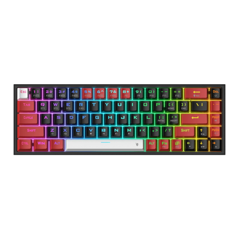 Redragon CASTOR PRO 65% Wireless RGB Gaming Keyboard