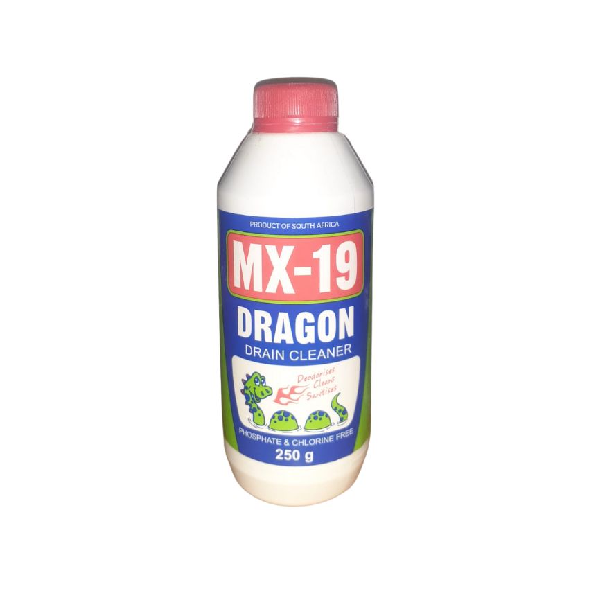 MX-19 – Dragon Drain Cleaner 250g – Box of 12