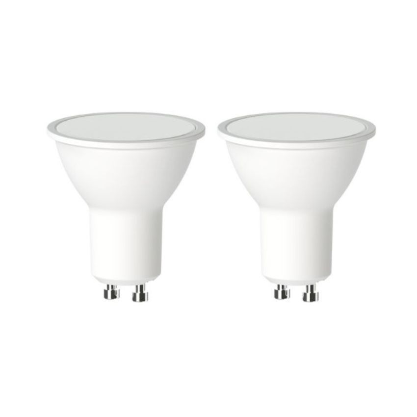 Gizzu Everglow Rechargeable Emergency Downlight Bulb – Warm White – Pack of 2