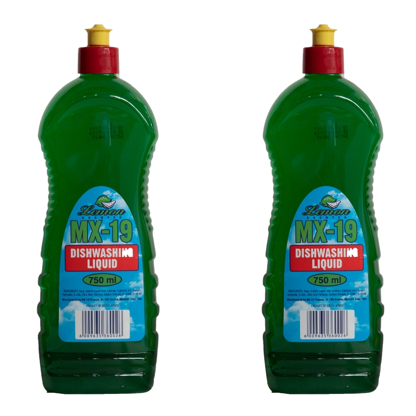 MX-19 – Dishwashing Liquid -750ml – Pack of 2