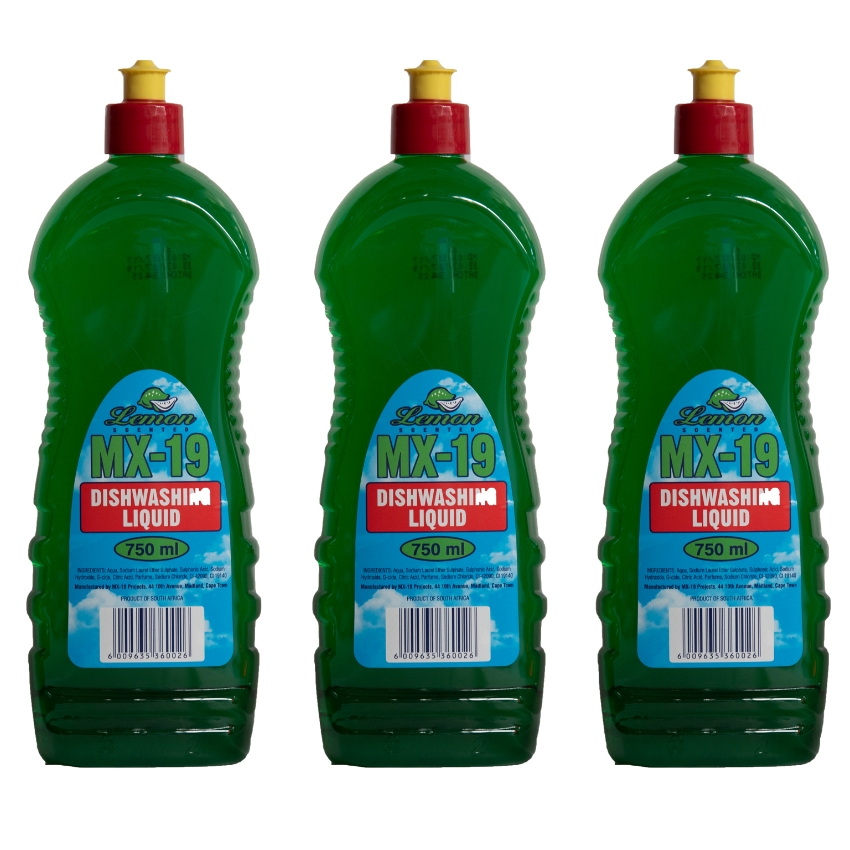MX-19 – Dishwashing Liquid -750ml – Pack of 3