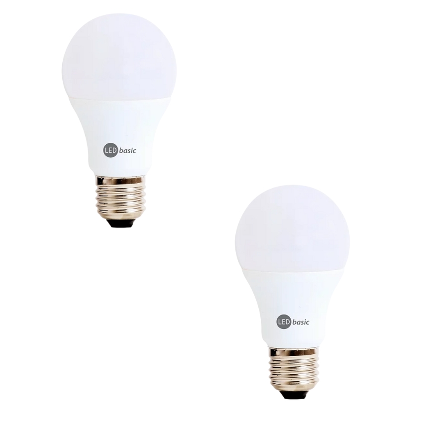 Flash – A60 – LED Lamp/Bulb – E27 – Pack of 2