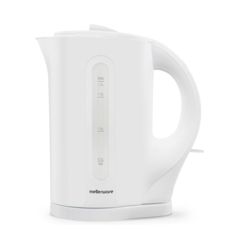 Mellerware – “Tugela” 1.7L Cordless Plastic Kettle – White – Bulk Box of 6