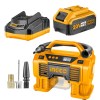 INGCO – Auto Air Compressor with Charger & Battery Pack – (4.0AH) INGCO – Auto Air Compressor with Charger & Battery Pack – (4.0AH)