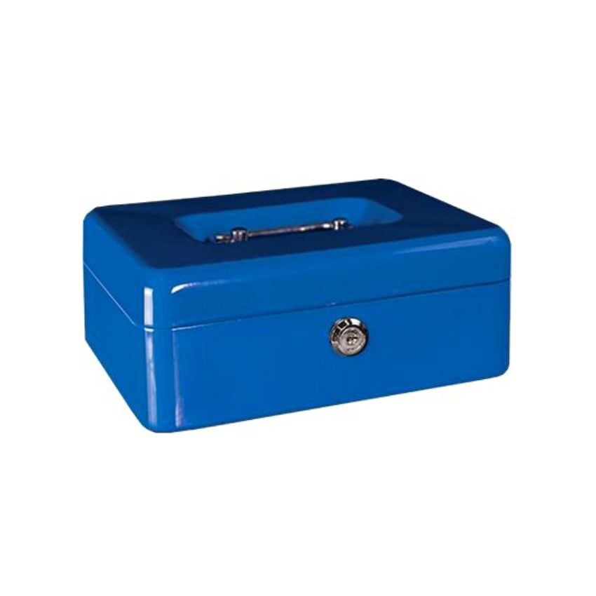 Cash Box – (152x118x80mm) – Blue