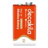 Decakila – 9V Alkaline Battery 6F22 Decakila – 9V Alkaline Battery 6F22