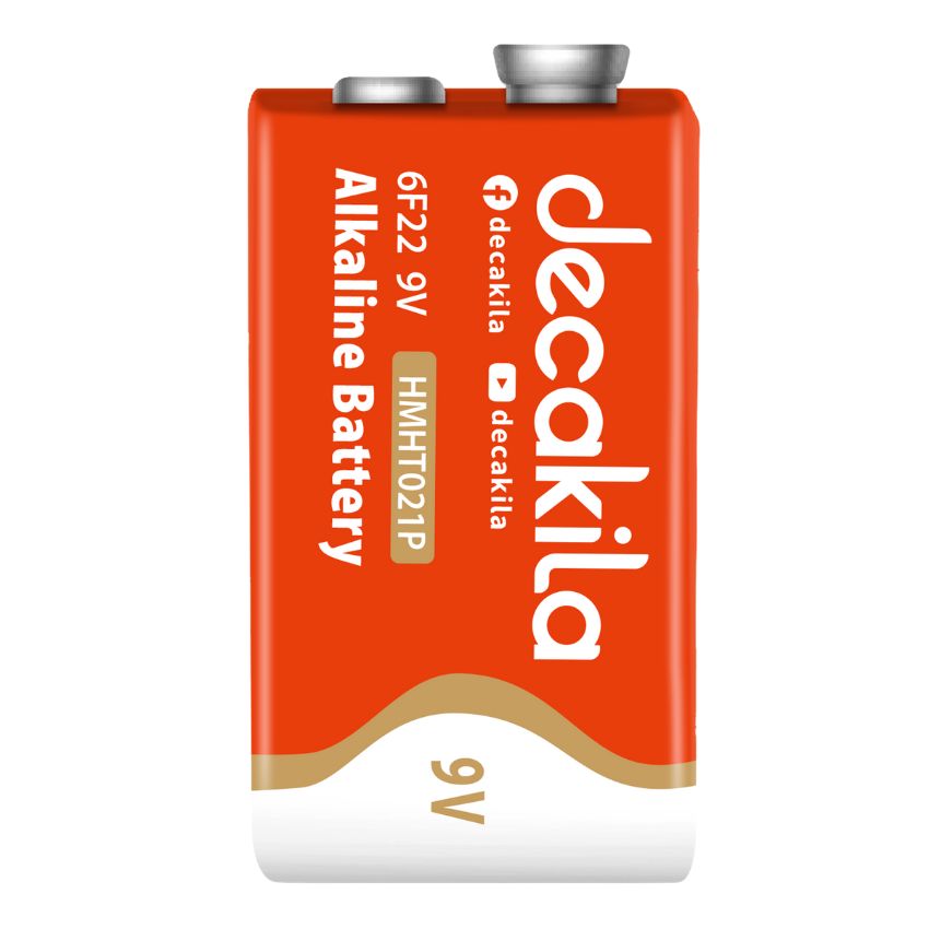 Decakila – 9V Alkaline Battery 6F22