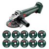 Metabo – Cordless Angle Grinder 18V with 10 Cutting Disc – 115×1.0x22.23mm Metabo – Cordless Angle Grinder 18V with 10 Cutting Disc – 115×1.0x22.23mm