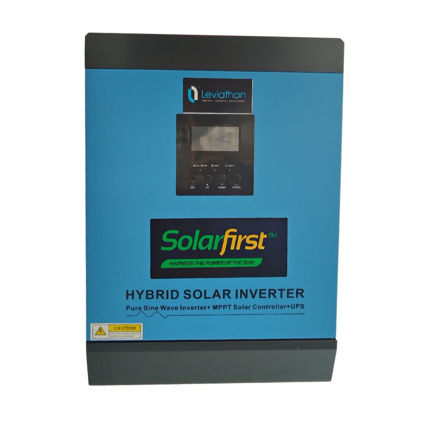 SolarFirst – Inverter Pure Sine Wave Hybrid with MPPT Charge Controller 24V