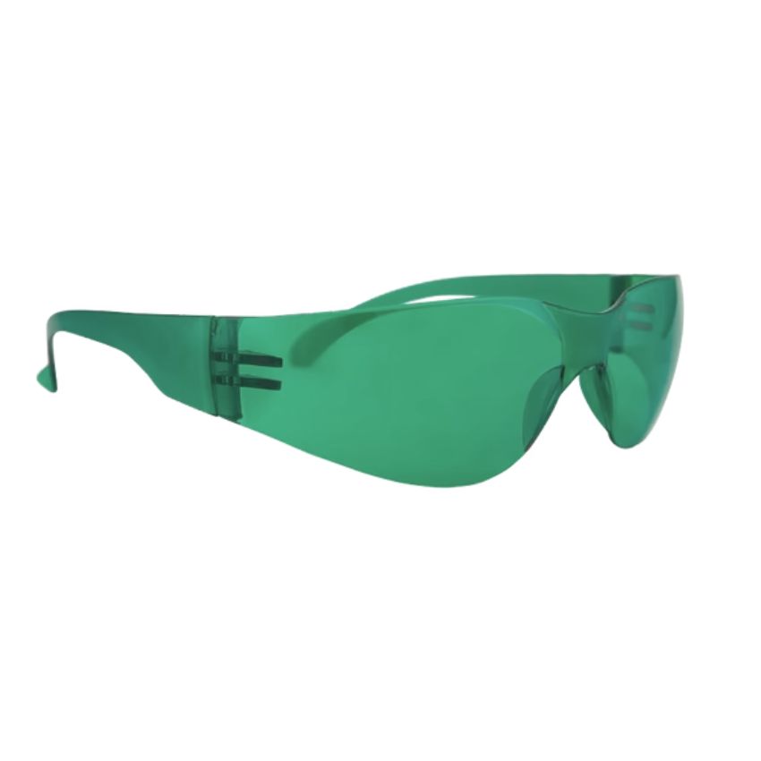 SourceDirect – Safety Eyewear Sporty Spectacles – 1 Pair – Green