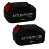 Dewalt – Rechargeable Lithium Ion Battery 18V – 5.5Ah (Pack of 2) Dewalt – Rechargeable Lithium Ion Battery 18V – 5.5Ah (Pack of 2)