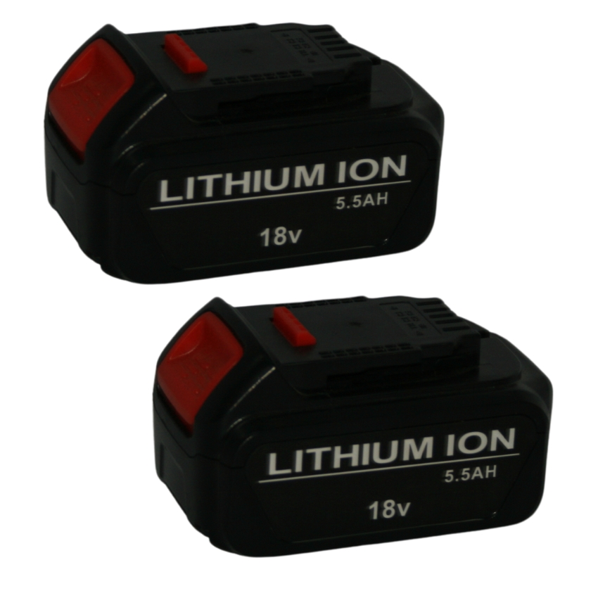 Dewalt – Rechargeable Lithium Ion Battery 18V – 5.5Ah (Pack of 2)