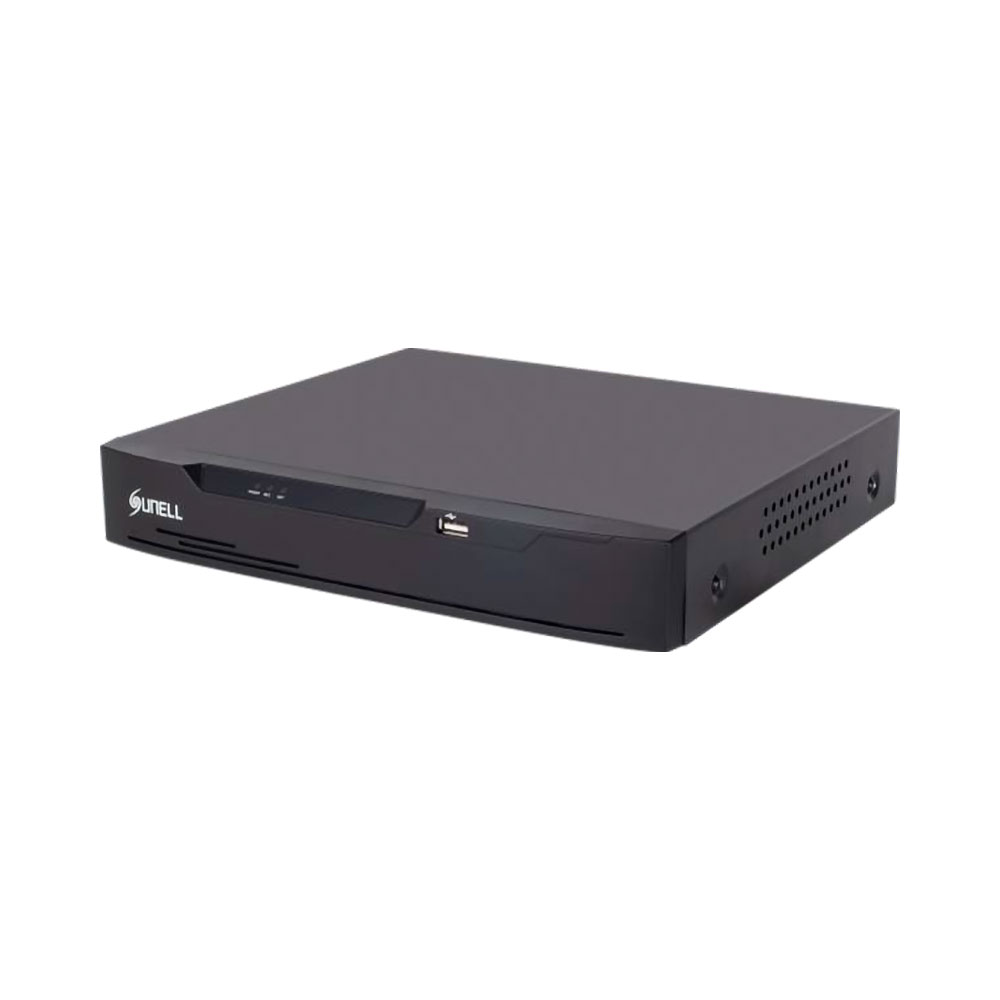 Sunell 4-Channel 1-Bay Hybrid Digital Video Recorder, 1x LAN, H.265