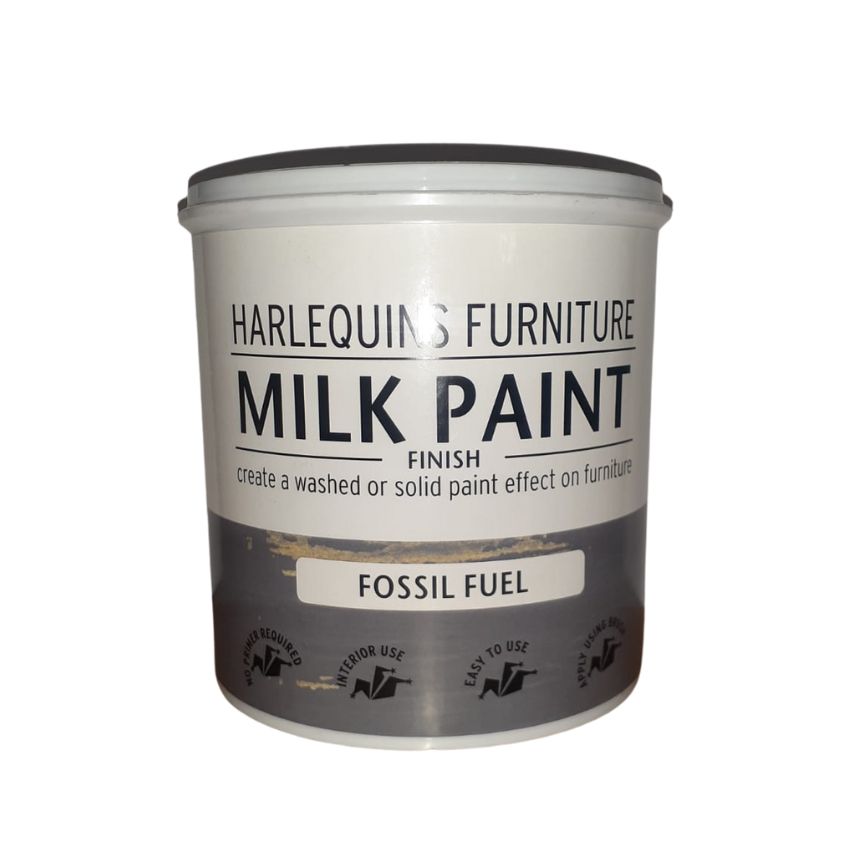 Harlequin – Milk Paint Finish – 1L – Fossil Fuel