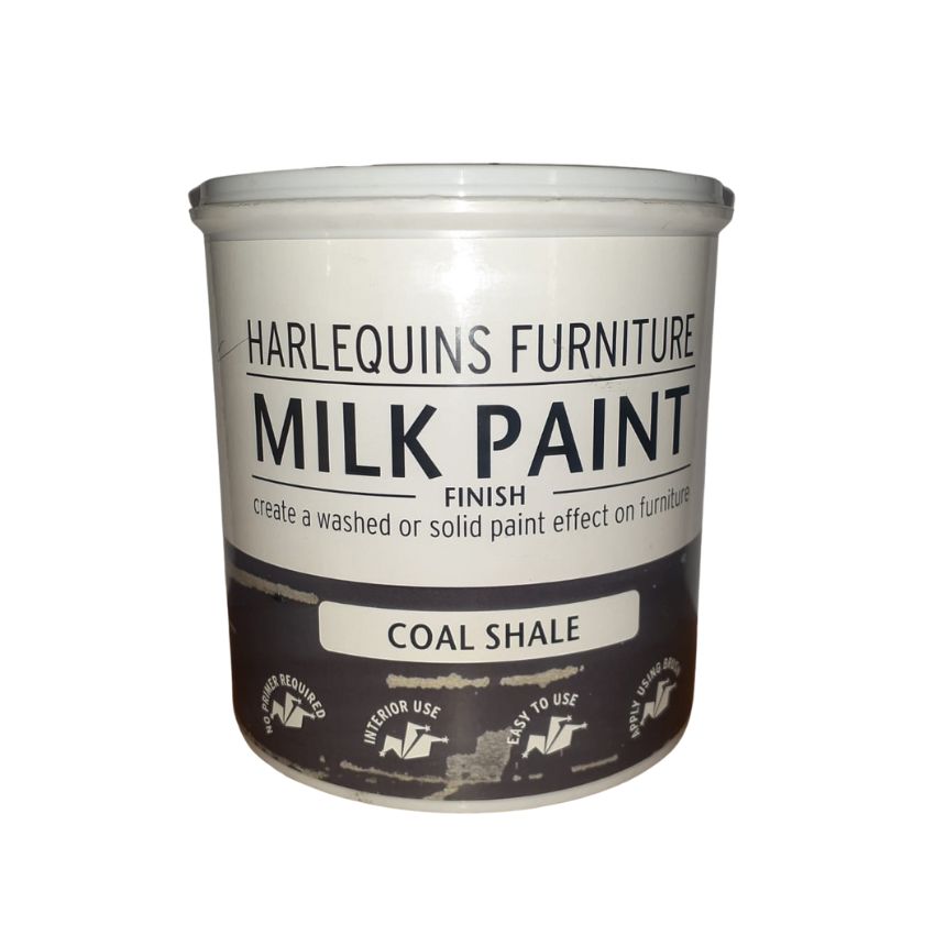 Harlequin – Milk Pain Finish 1L – Coal Shale