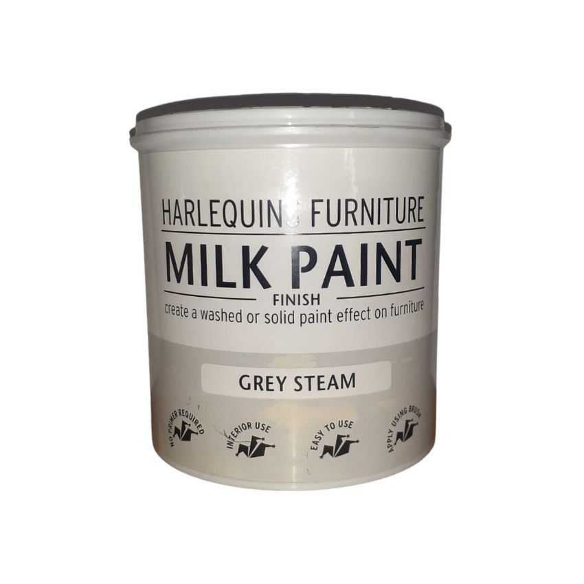 Harlequin – Milk Paint Finish – 1L – Grey Steam