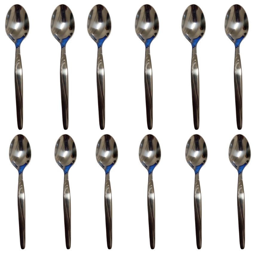 Stainless Steel 12 Piece Teaspoon Set