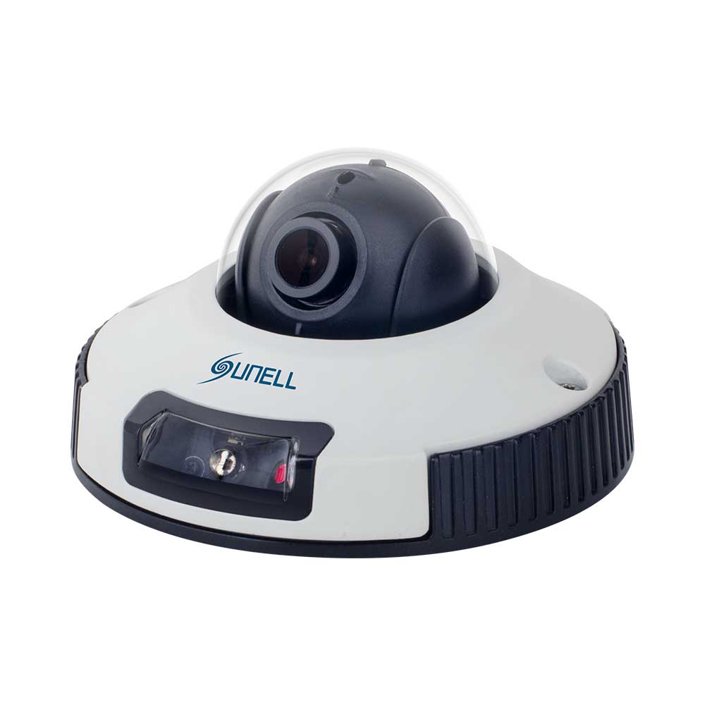 Sunell 2MP IP PoE Ceiling Dome Camera with Mic