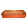 Ceramic Lasagna Dish – Orange Ceramic Lasagna Dish – Orange