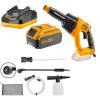 Ingco – Pressure Washer With Accessories and 5.0Ah Battery, Charger Combo Ingco – Pressure Washer With Accessories and 5.0Ah Battery, Charger Combo