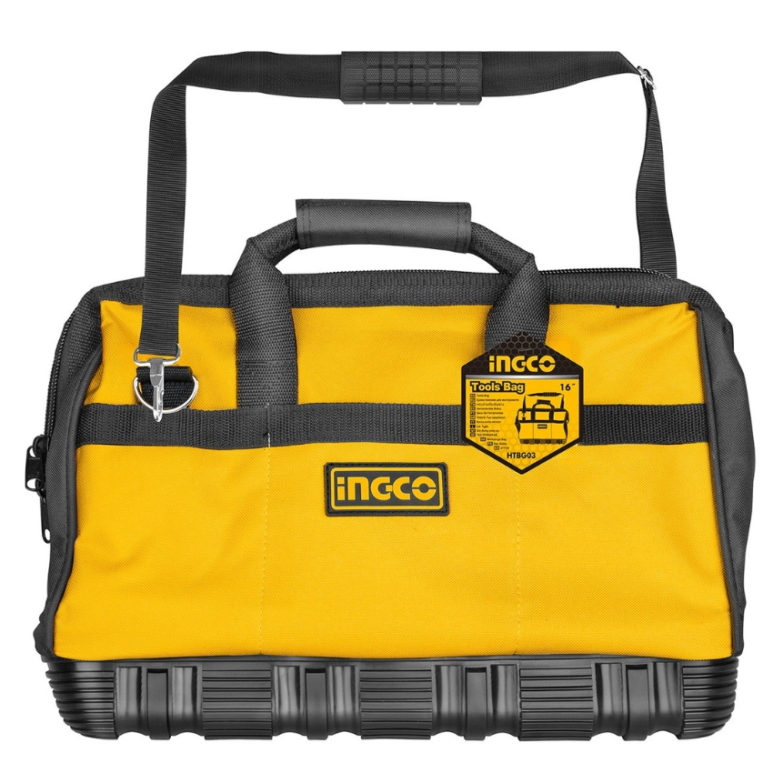 Ingco – Tool Bag – 16″400mm – Hard Bottom