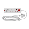 Multiplug 3Way+3M Cord O/Load E/Mate Multiplug 3Way+3M Cord O/Load E/Mate