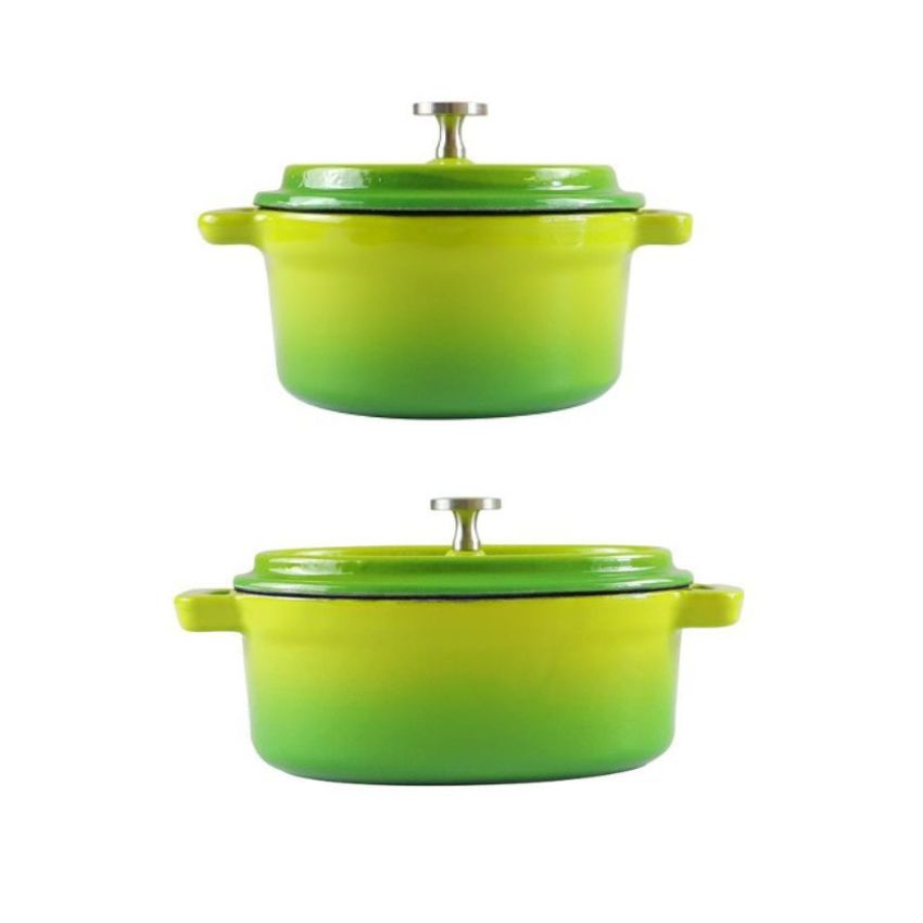 LK’s – Chef – Round Ramekin – 0.22L and Oval Ramekin – 0.33L – Green