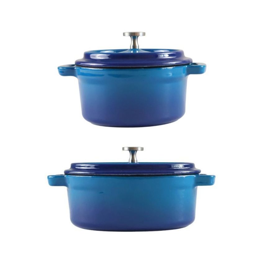 LK’s – Chef – Round Ramekin – 0.22L and Oval Ramekin – 0.33L – Blue