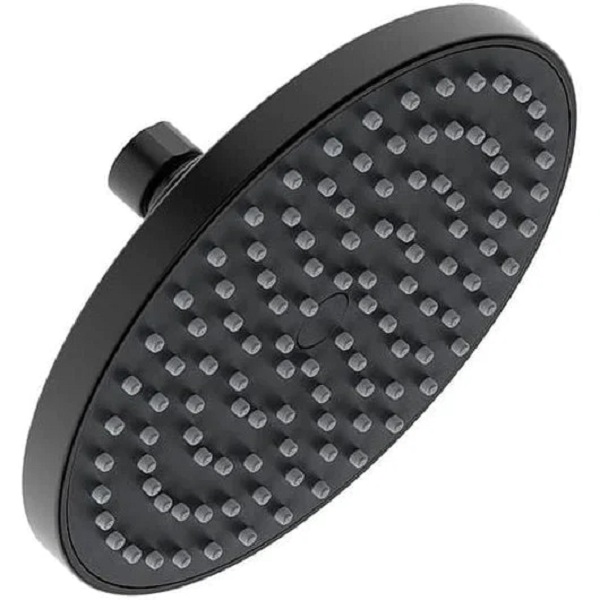 Shower Head 6″ Round Matt Black