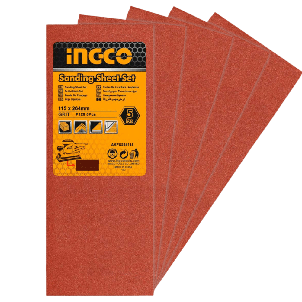 Ingco – Sanding Sheet Set (P120)