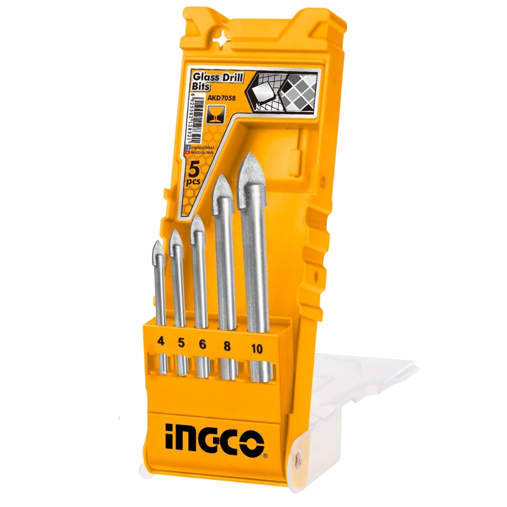 Ingco – Drill Set Glass (5 Piece)