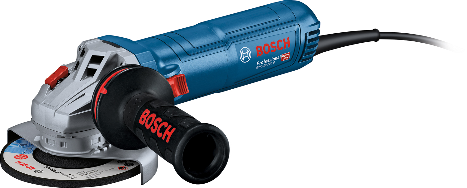 Bosch Small Angle Grinder GWS 12-125 S Professional 1200 W, 125mm