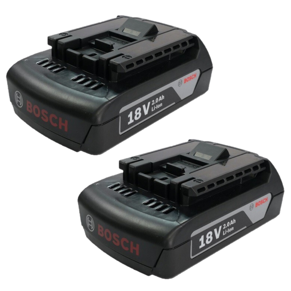Bosch – Battery Pack – GBA 18V 2.0Ah (Pack of 2)