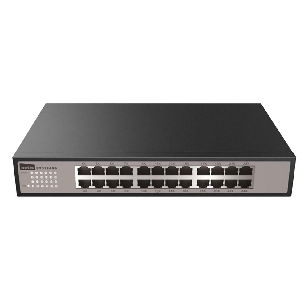 Netis 24 Ports Gigabit Ethernet Rackmount Switch