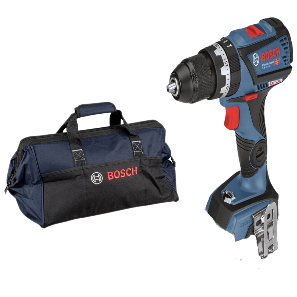 Bosch – Cordless Impact Drill (GSB 18V-60 C) in Heavy Duty Tool Carry Bag