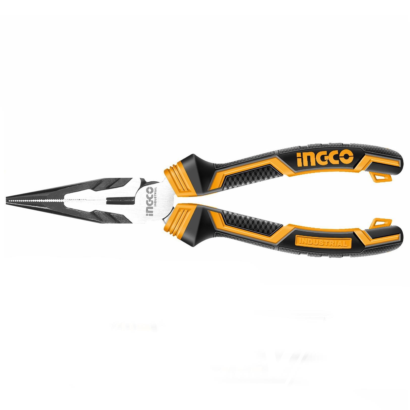 Ingco – High Leverage Long Nose Pliers (200 mm)