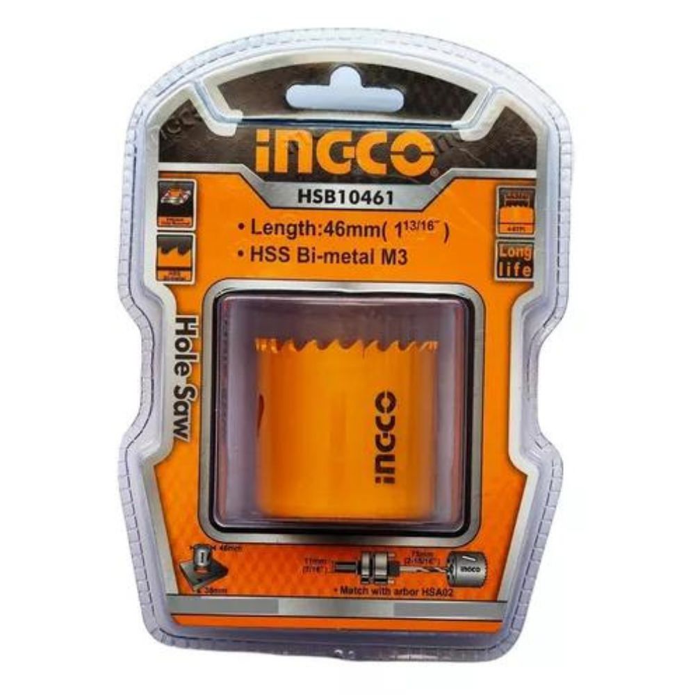 Ingco – Hole Saw Bi-Metal (46 mm)